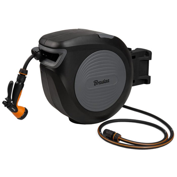 ECO-W1B30 Автоматична котушка BLACK LINE зі шлангом 1/2" - 30м та аксесуари - Зображення 1