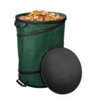 Садовий кошик POP-UP складаний, автоматичне розкладання, тверде дно,120 л