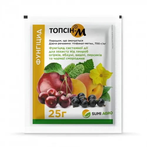 fungicid-topsin-m-zp-25-g-sumi-agro-foto-500x500 Топсин-М фунгіцид, 25 г - Зображення 1