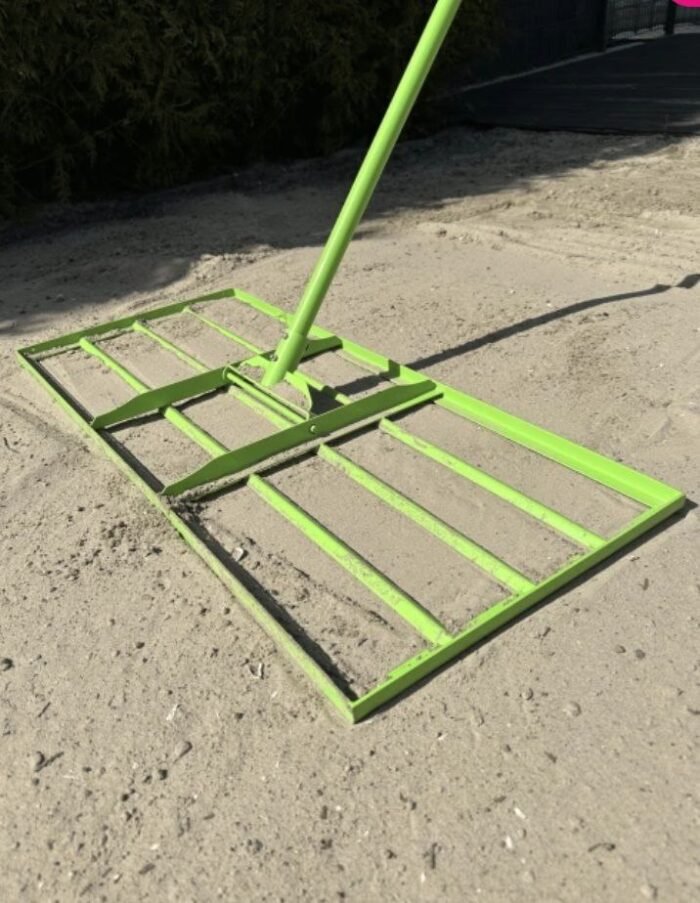 Планувальник грунту ручний 890х390 мм з держаком - Зображення 2