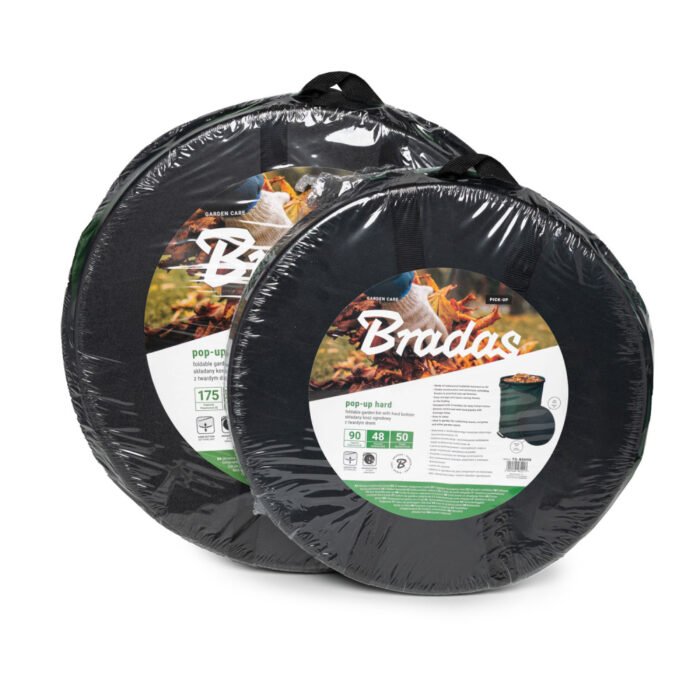Садовий кошик POP-UP складаний, автоматичне розкладання, тверде дно, 90 л - Зображення 2