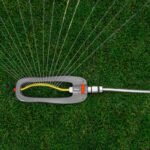 Зрошувач осцилівний компактний з алюмінієвою дугою, WHITE LINE - Зображення 3