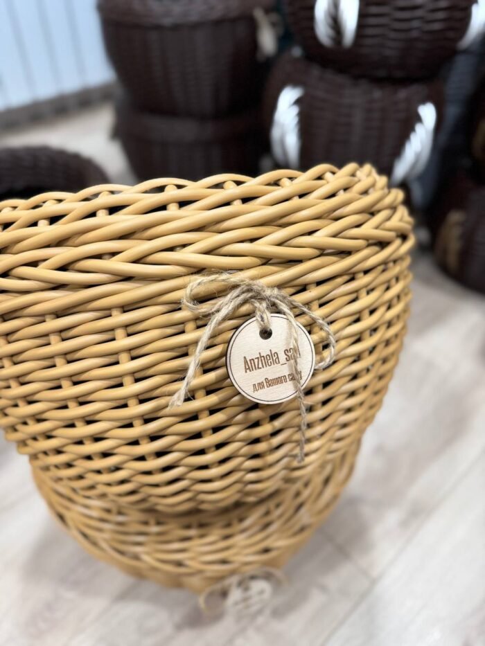 Набір "бук" 2 кашпо 12 л - Зображення 2