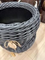 Набір "графіт" 2 кашпо ,16 л та 12 л - Зображення 2