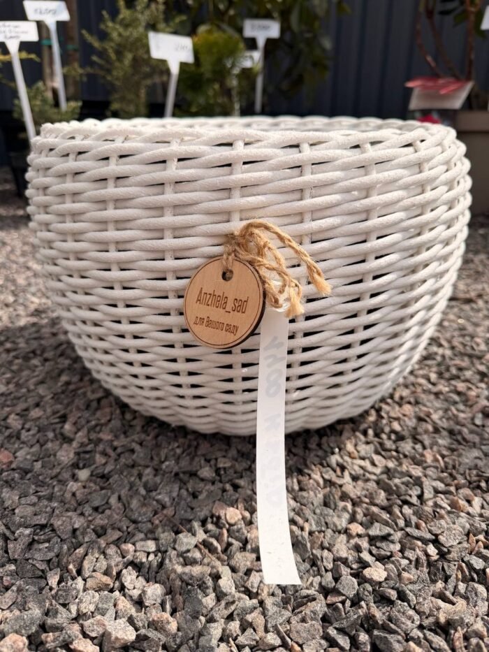 Кашпо біле 12 л - Зображення 3