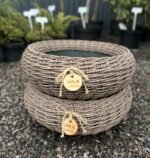 Кашпо плоскої форми Мармуровий лате 12,5л