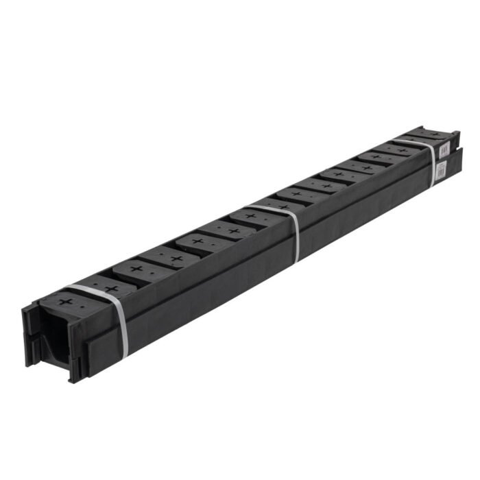 Бордюр садовий 45х1000мм, QUICK-BORD, чорний, OBQB45/E - Зображення 3